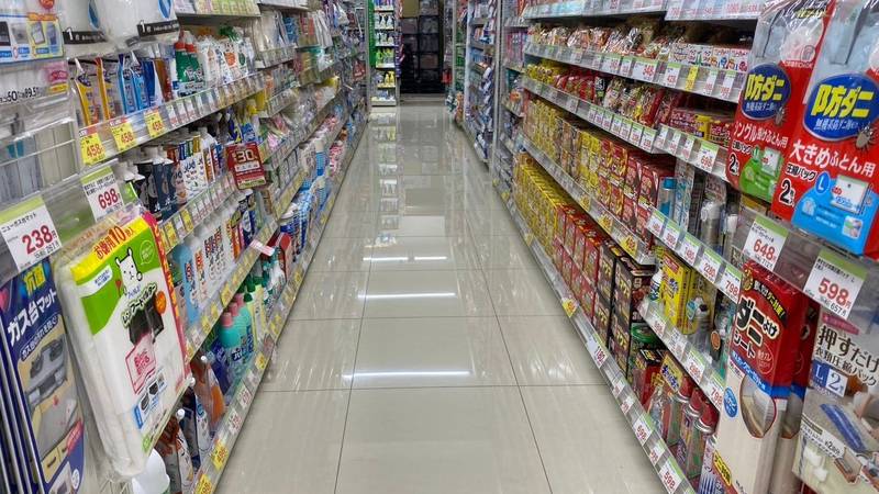 営業時間外ドラッグストアの施工事例